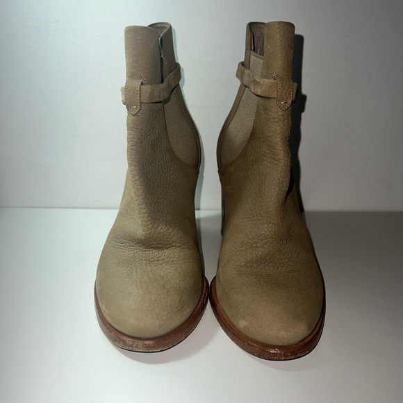 Louis Vuitton LV Monogram Logo Nubuck Suede Ankle Boots Booties - Picture 6 of 11